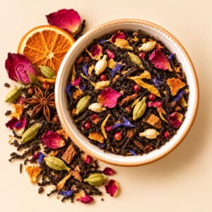 Té negro floral
